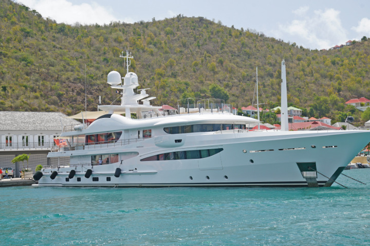 Saint-Barth - Yacht à Gustavia ©Ed Gudenas