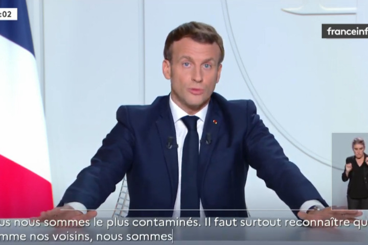 Saint-Barth - Emmanuel Macron 28 octobre 2020