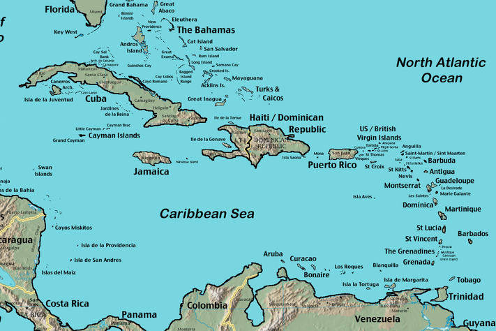 Saint-Barth - Arc de la Caraïbe caribeen