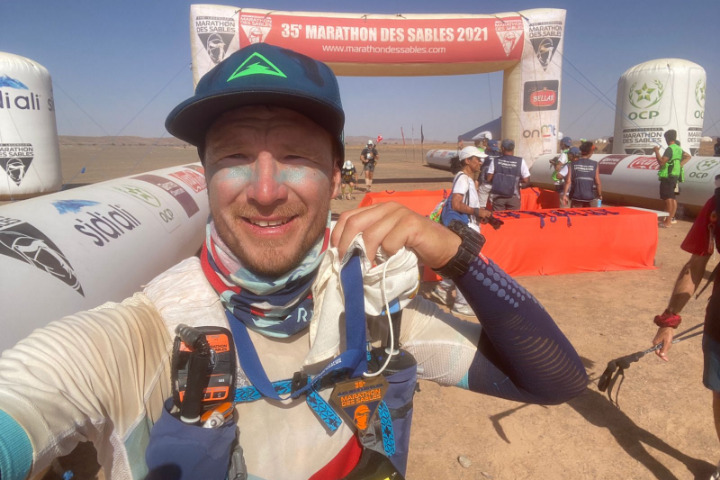 Saint-Barth - Axel Mozer marathon des sables au Maroc