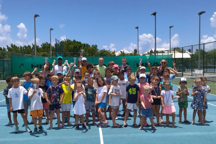 Saint-Barth - Tennis groupe école SBTC