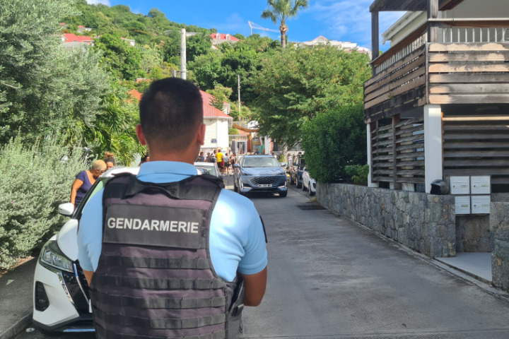 Saint-Barth - gendarmerie controle