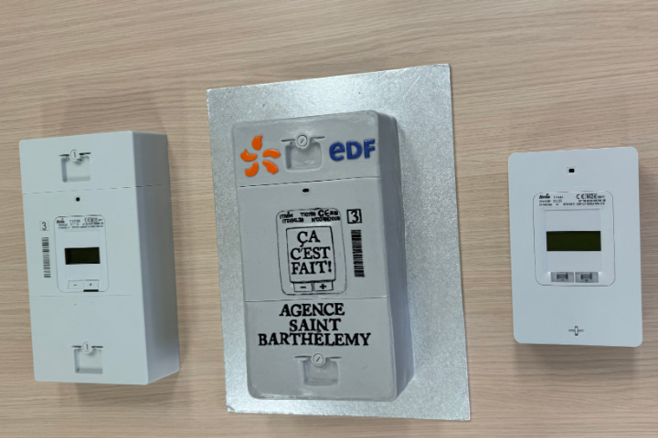 Saint-Barth - EDF gateau compteur