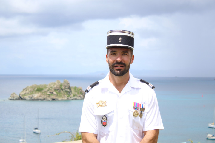 Saint-Barth - Capitaine Quinchon gendarmerie