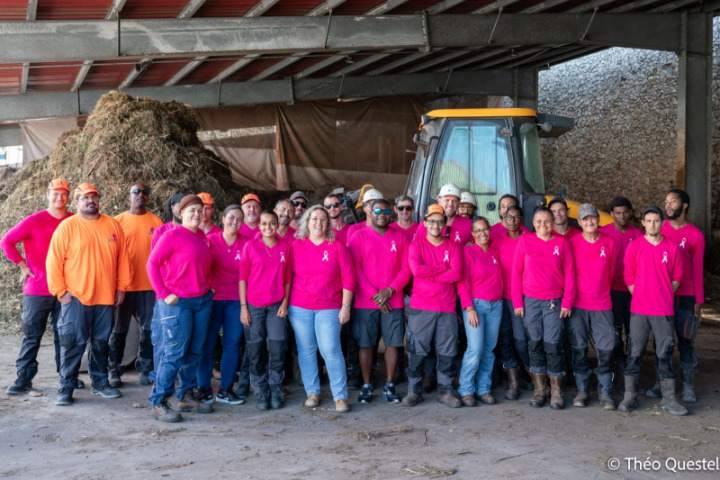 Saint-Barth - Octobre rose Paprec ouanalao environnement