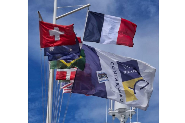 Saint-Barth - Transat drapeau