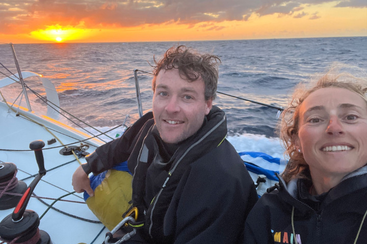 Saint-Barth - Transat Paprec Martin Le Pape et Mathilde Géron