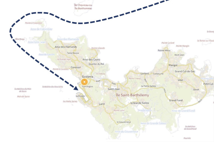 Saint-Barth - Transat Paprec Zone d'approche