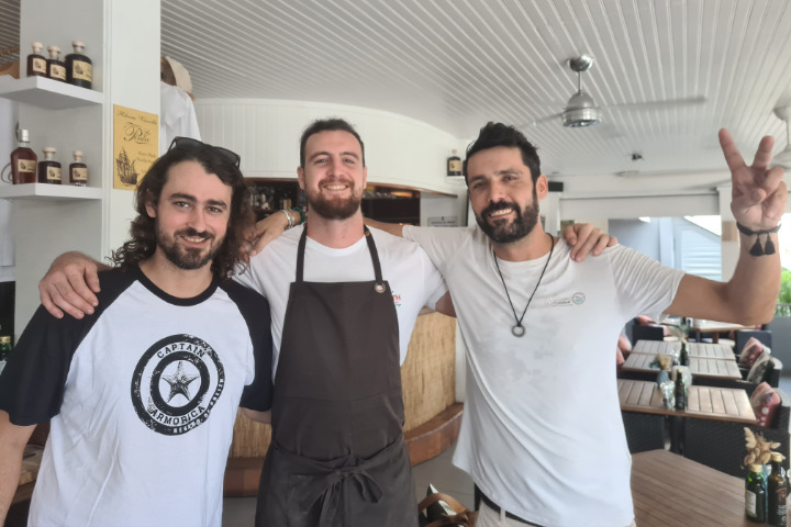 Saint-Barth -  Alexandre Pages, Tom Cochennec et Quentin Bureau