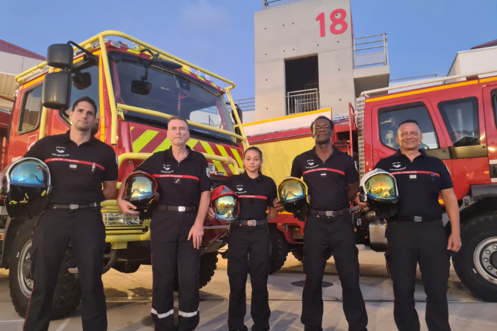 Saint-Barth - Stis pompiers 14 juillet