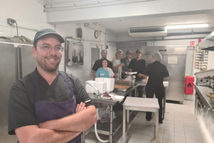 Saint-Barth - Ludovic Questel cantine scolaire Anse Caraïbes