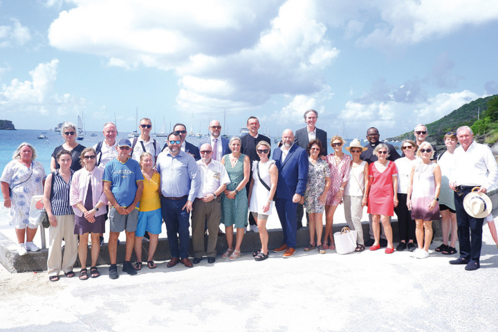 Saint-Barth - Pitea day délégation suede