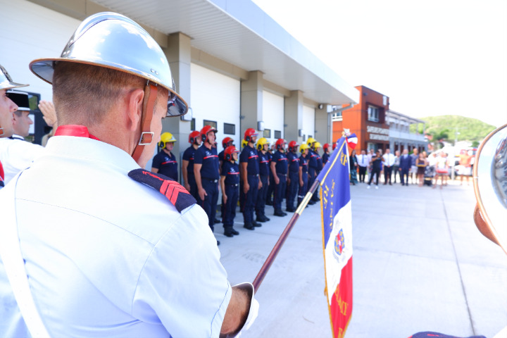 Saint-Barth - Sainte Barbe 2025 drapeau