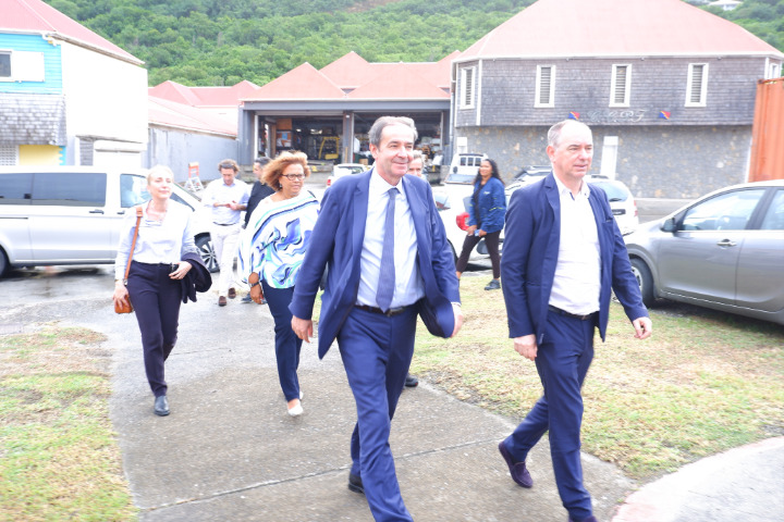 Saint-Barth - edf PDG  Bernard Fontana,