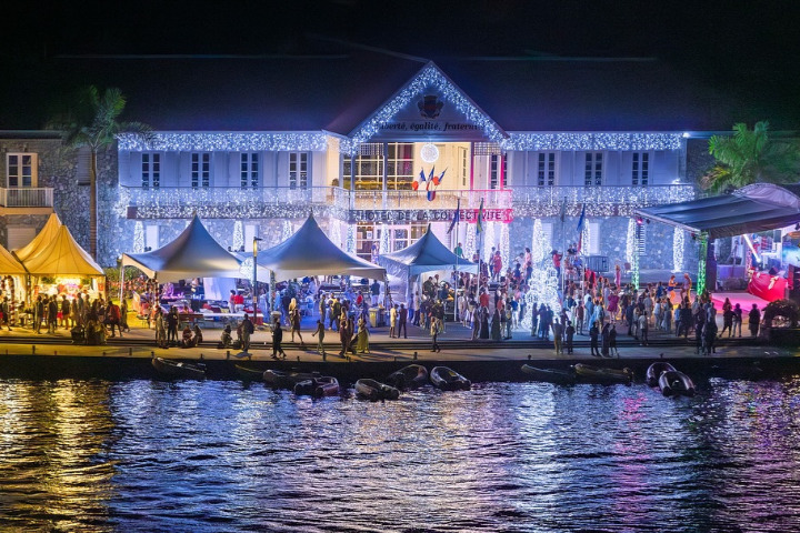 Saint-Barth - Village de noel