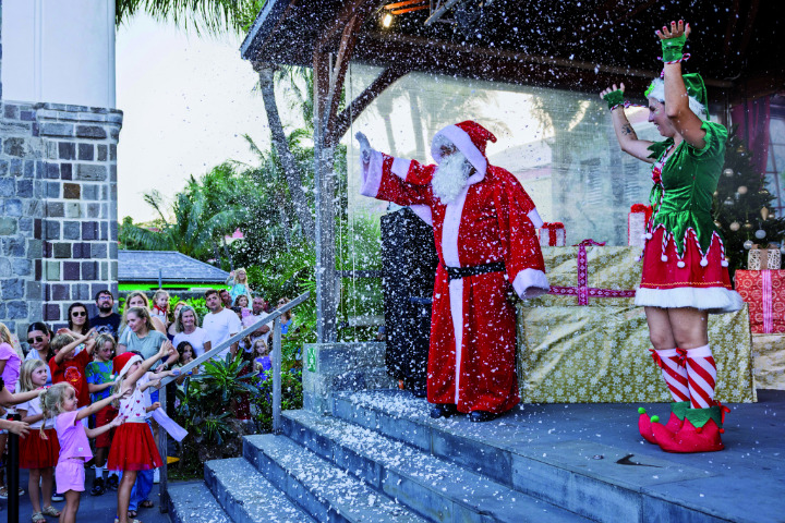 Saint-Barth - Village de noel