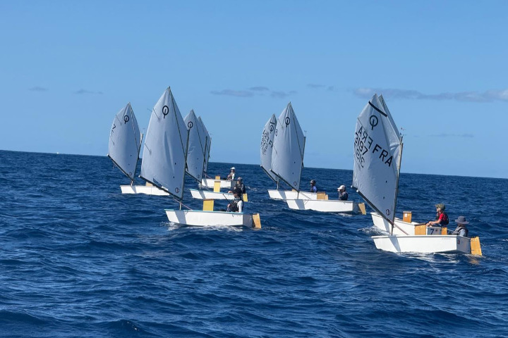 Saint-Barth - Stage d'optimist voile