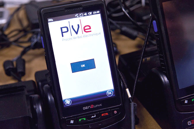 Saint-Barth - procès-verbal électronique PVe