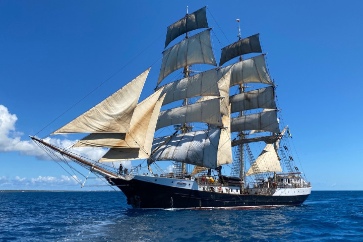 Saint-Barth - Le voilier-e?cole sue?dois T/S Gunilla 