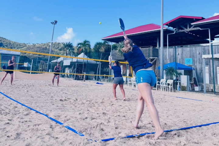 Saint-Barth - beach tennis