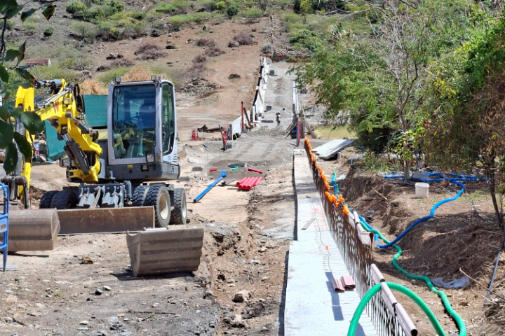 Saint-Barth - Grand fond travaux sans permis