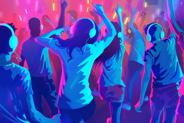 Saint-Barth - silent party