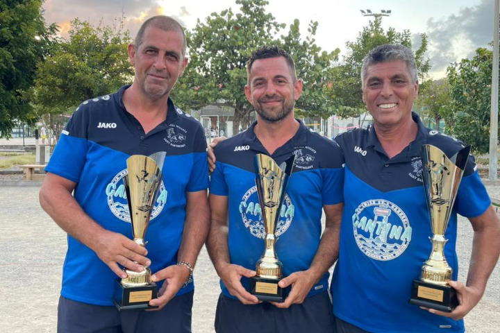 Saint-Barth - pétanque triplette