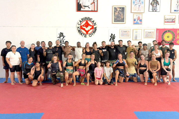 Saint-Barth - Muay Thai Anissa Meksen stage