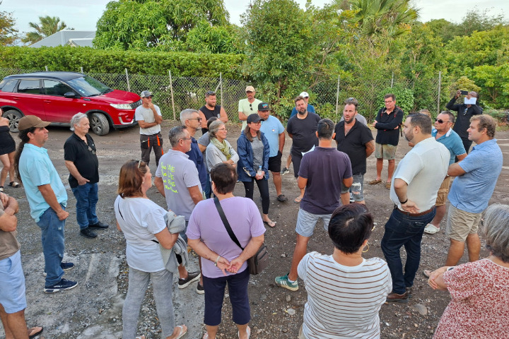 Saint-Barth - Vitet/Devé réunion de quartier