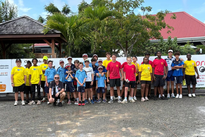 Saint-Barth - pétanque jeune