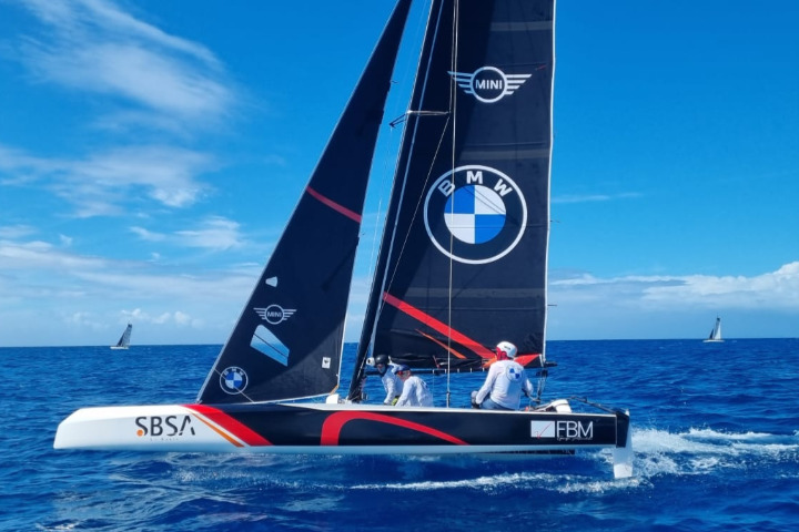 Saint-Barth - Voile Diam 24 Team SBH BMW