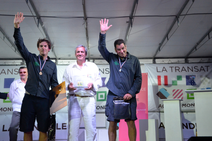 Saint-Barth - Transat ag2r Cercle vert Charlie Dalin 2012