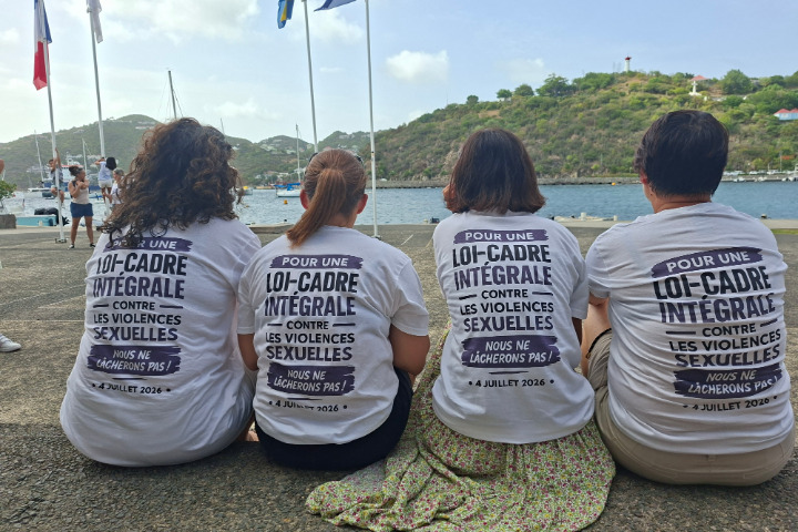 Saint-Barth - rassemblement contre les violences
