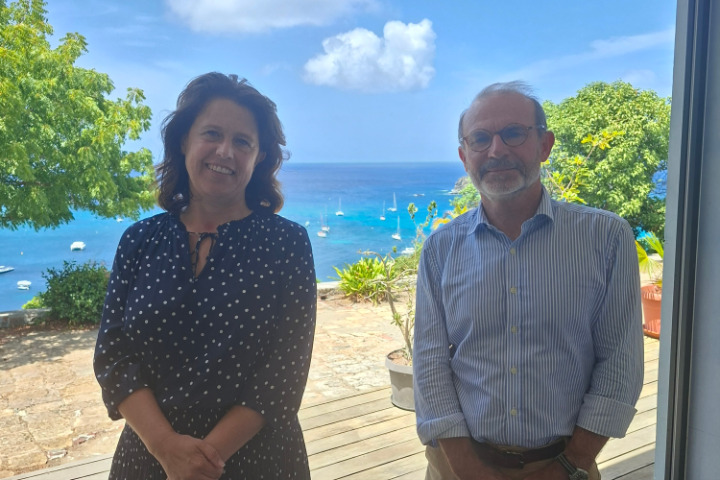 Saint-Barth - Directrice ge?ne?rale Outre-mer Anne-Gae?lle Baudoin
