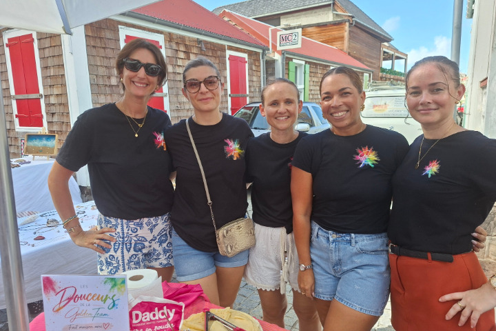 Saint-Barth - marché golden team