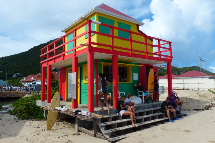 Saint-Barth - cabane de surf