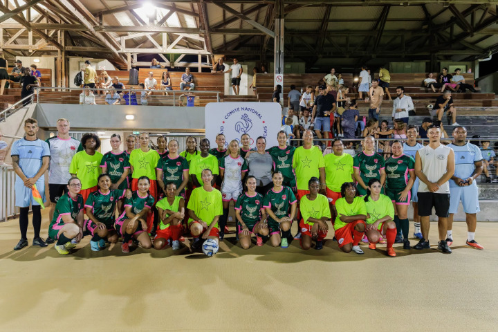 Saint-Barth - Foot féminin inauguration stade